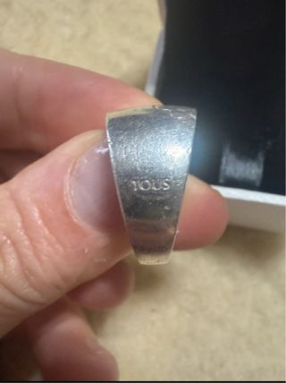Anillo Tous Plata Osito