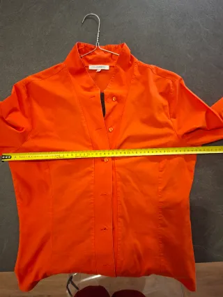 Camicia Nara Camicie Donna Arancione. TAGLIA IV