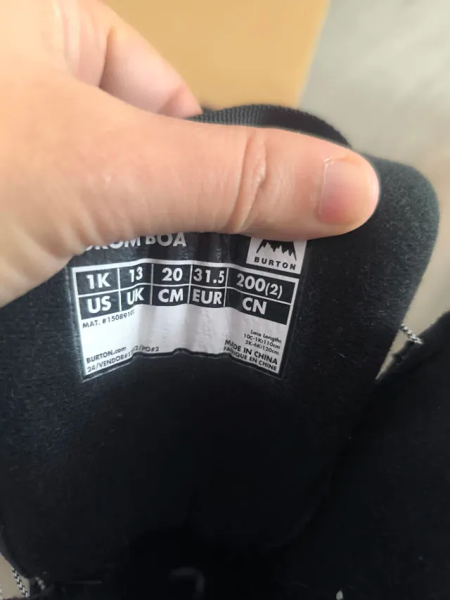 Botas Snow Burton Niño