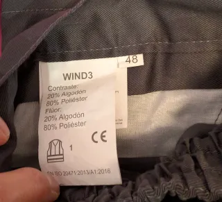 Dos pantalones de Trabajo Reflectantes