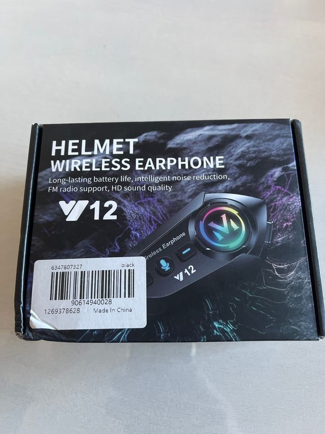 Auriculares Inalámbricos V12 para Casco moto