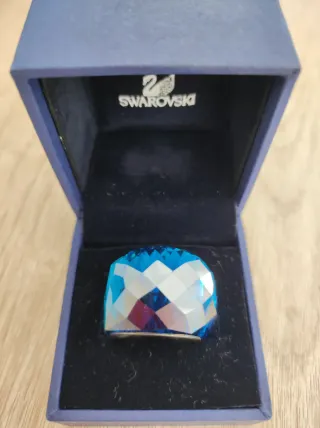 Anillo Swarovski Azul talla 55 Modelo Nirvana