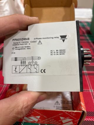 Carlo Gavazzi PPA01DM48 Relé Monofásico