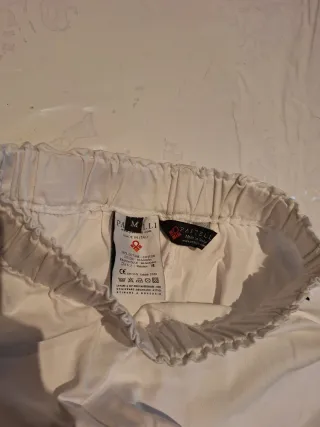 Pantaloni da lavoro Pastelli bianchi taglia M