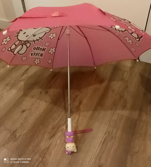 Paraguas Hello Kitty Rosa