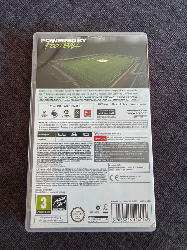 FIFA 22 Legacy Edition Nintendo Switch