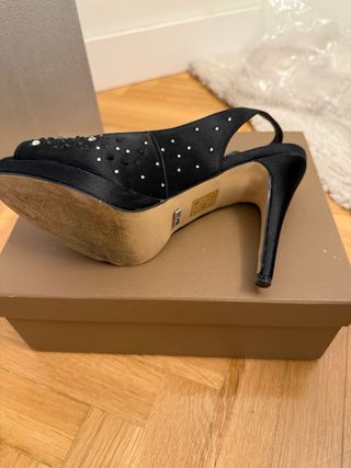 Zapatos fiesta Menbur negros T. 37