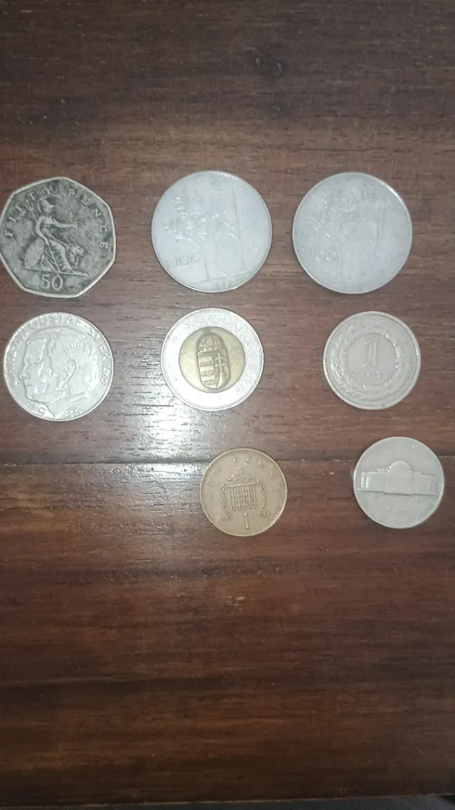 Lote monedas antiguas 50s, 60s, 70s