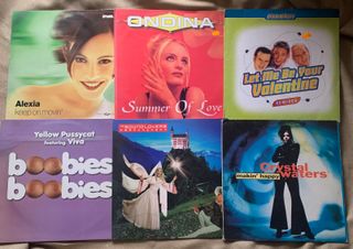 Lote discos vinilos dance remember 90s - 2000s