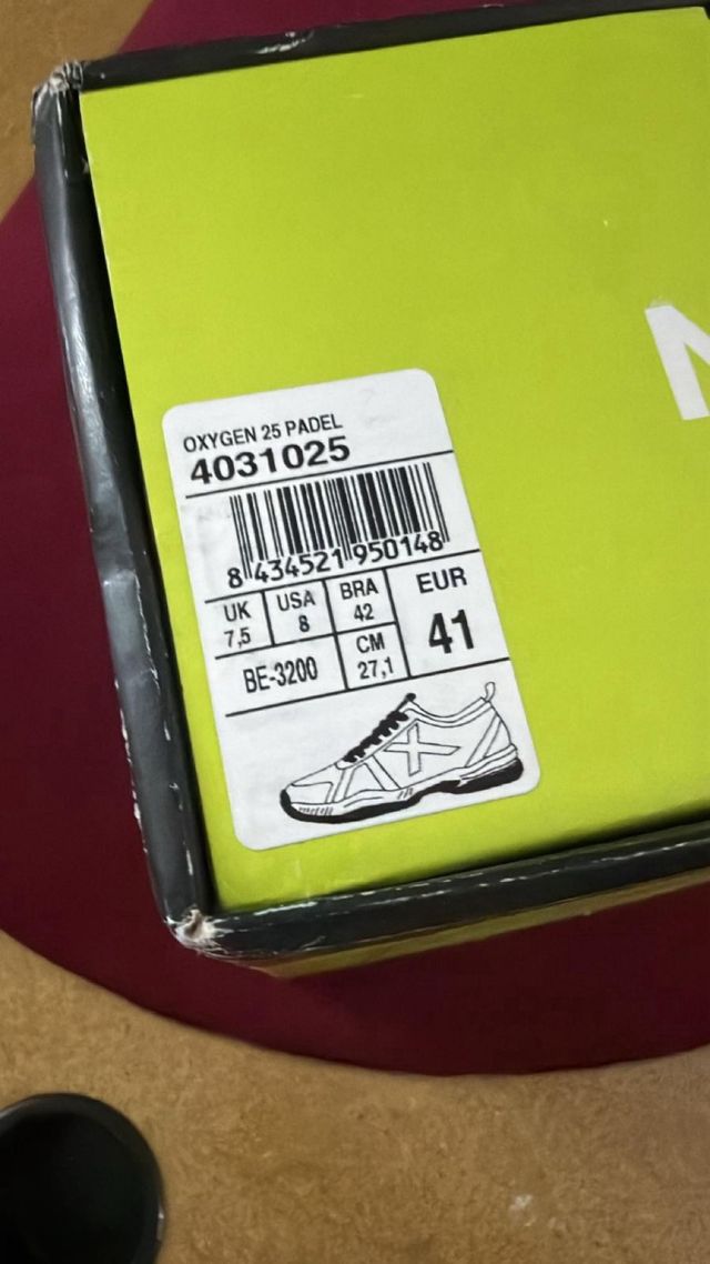 Zapatillas Padel Munich Oxygen 2025