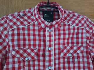 Camisa G-Star RAW cuadros roja y blanca
