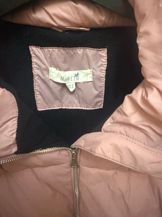 Plumífero rosa NAËLLE talla M