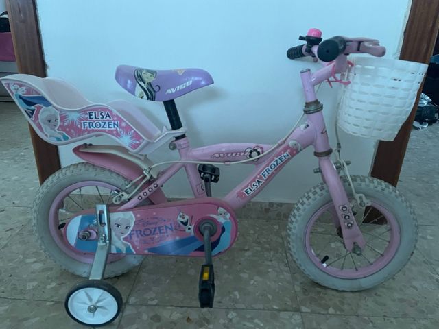 Bicicleta Frozen Niña