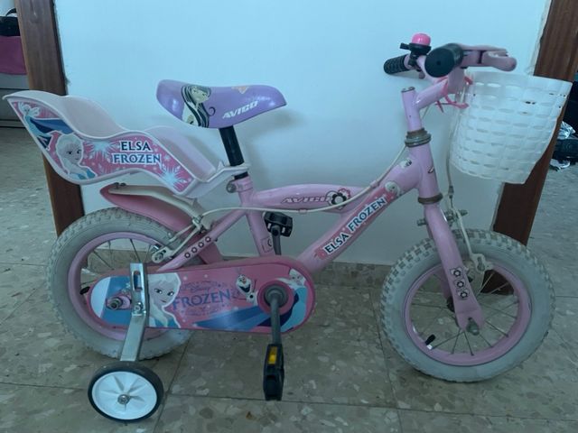 Bicicleta Frozen Niña