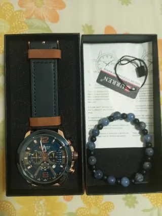 Reloj Curren Esfera Redonda Cuarzo