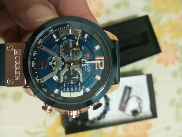 Reloj Curren Esfera Redonda Cuarzo