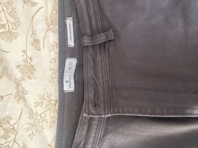 Pantalones cargo Springfield mujer T40 gris