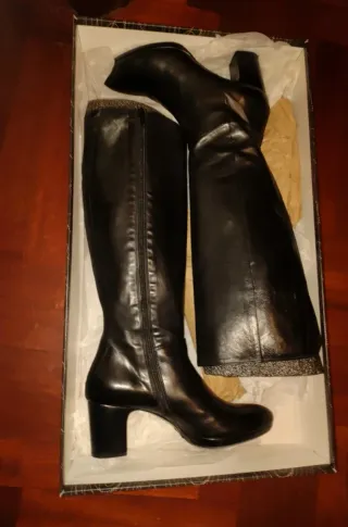 Botas altas Homers negras