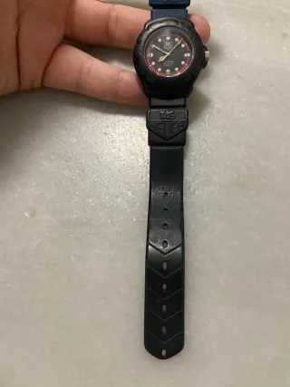 TAG Heuer 36mm Reloj Negro y Azul