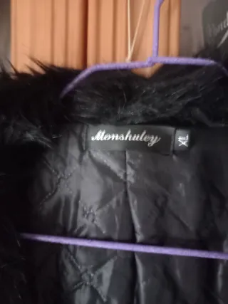 Cazadora polipiel y antelina negra