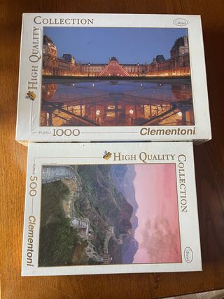 Puzzle Clementoni 1000 + 500 pezzi