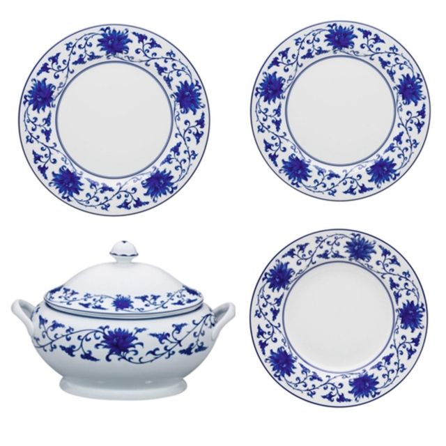 Vajilla Porcelana Vista Alegre Azul