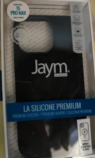 Funda Jaym iPhone 15 Pro Max Silicona Premium