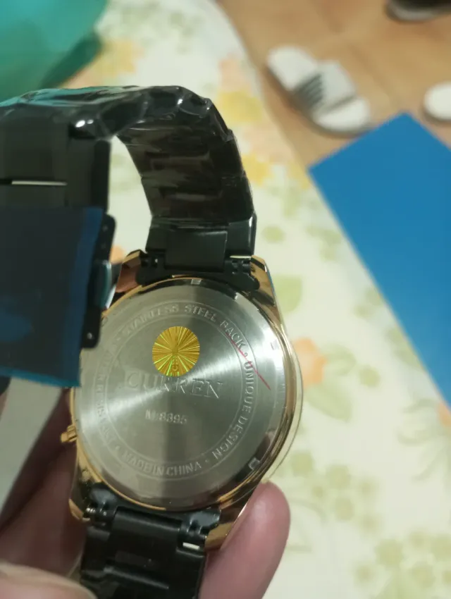 Reloj Curren Cuarzo Triple Esfera Fecha