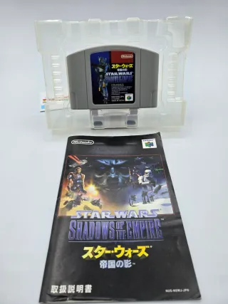 Star Wars Shadows of Empire N64 Jap NTSC-J