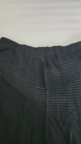 Falda larga negra de tul