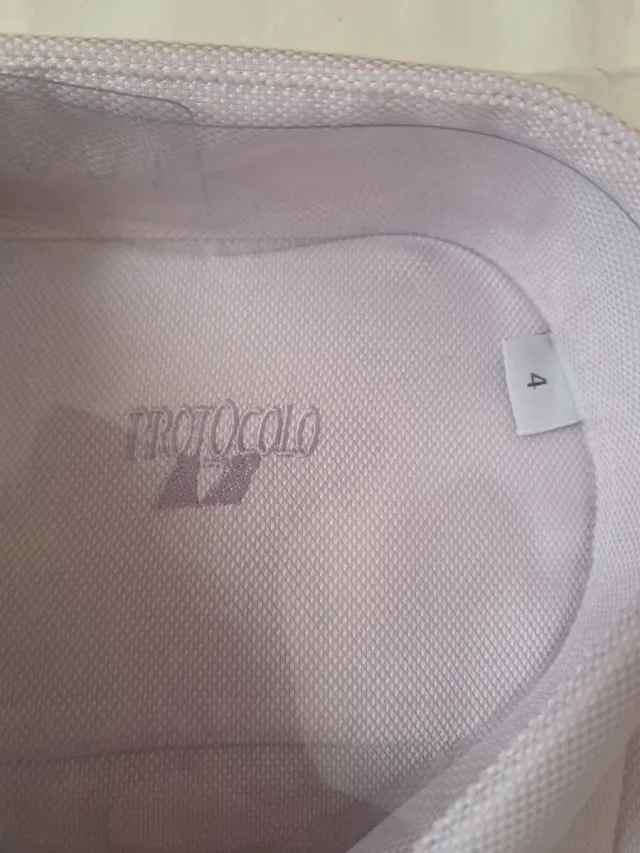 Camisa Protocolo Traje Hombre Talla L