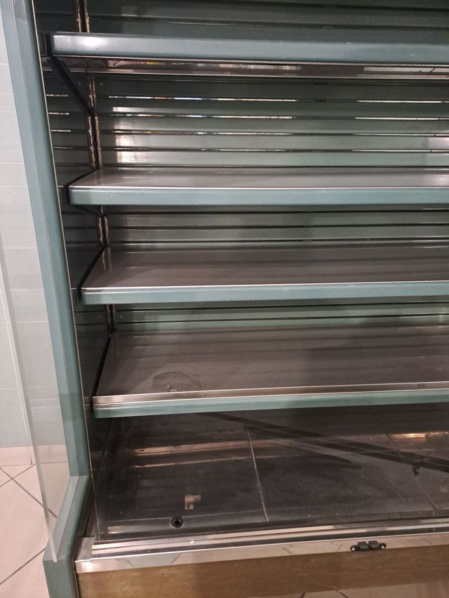 Vetrina refrigerata acciaio inox