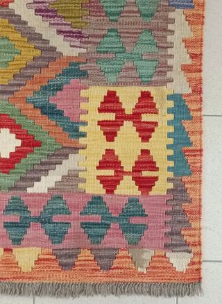 Tappeto Kilim afgano 172x82 cm lana