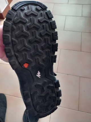 Sandalias Quechua Talla 41 Negro/Gris