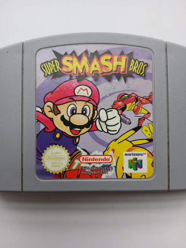 Super Smash Bros. N64 Cartucho