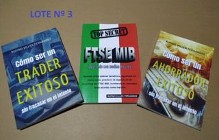 PACK EXCLUSIVO DE 3 LIBROS DE TRADING Y FINANZAS