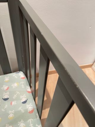 Cuna Doco 120x60 Gris