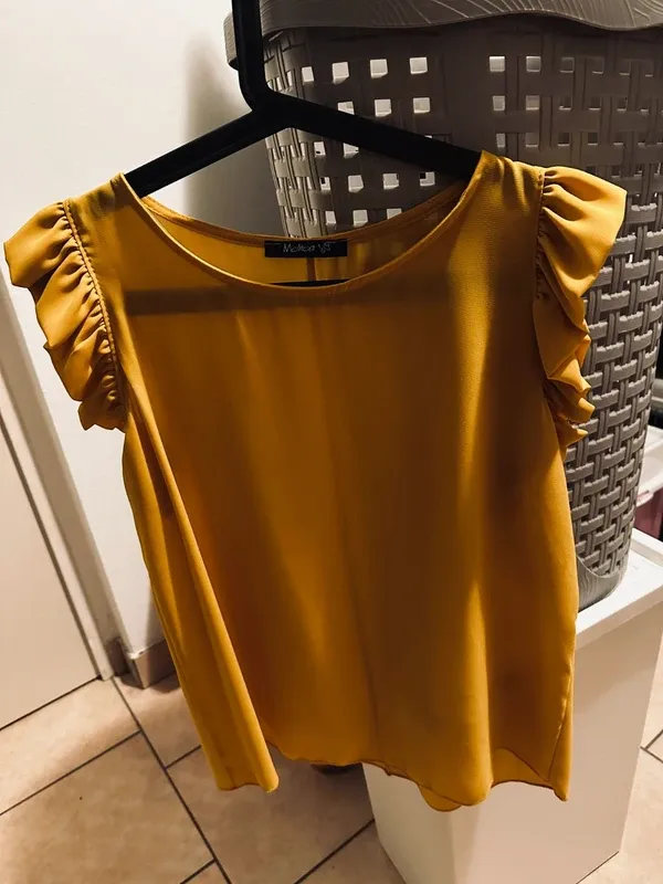 Blusa Melca Gialla Taglia Unica