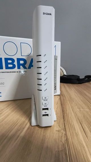Modem D-Link DVA-5592 Fibra + ADSL