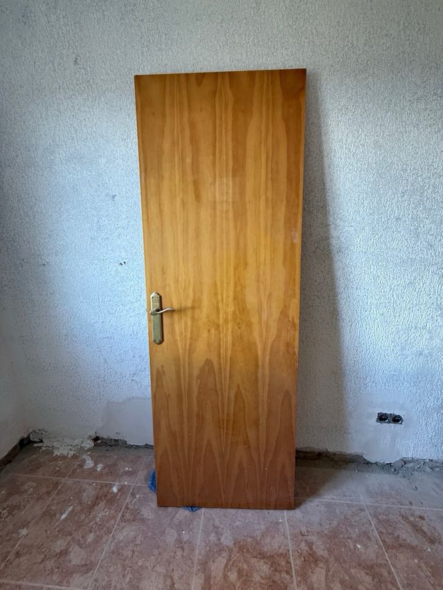 Puertas de madera con/sin cristal