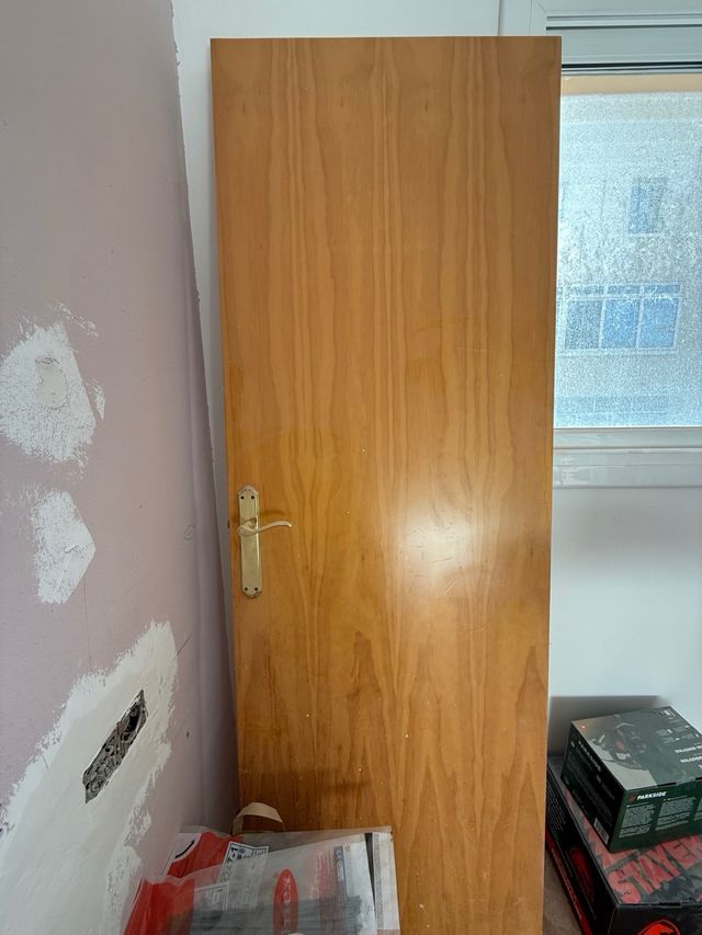 Puertas de madera con/sin cristal