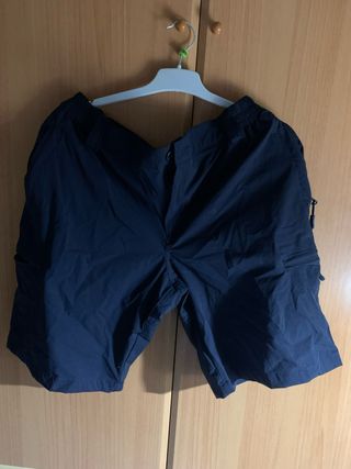 Pantalón corto azul marino de trabajo