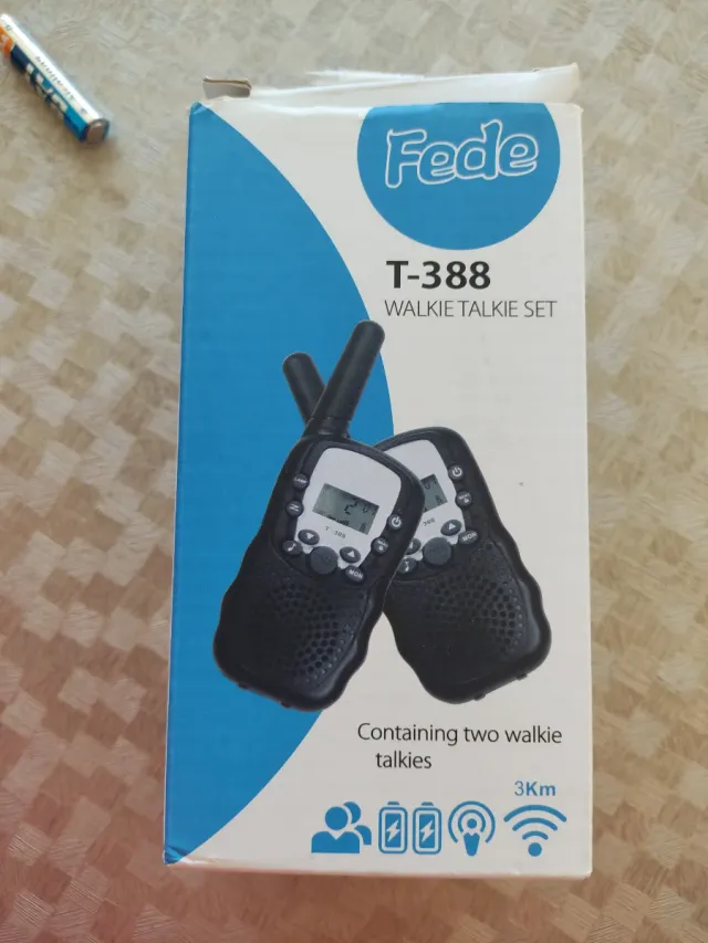 Walkie Talkies Infantiles Fedo T-388 (2 Unidades)