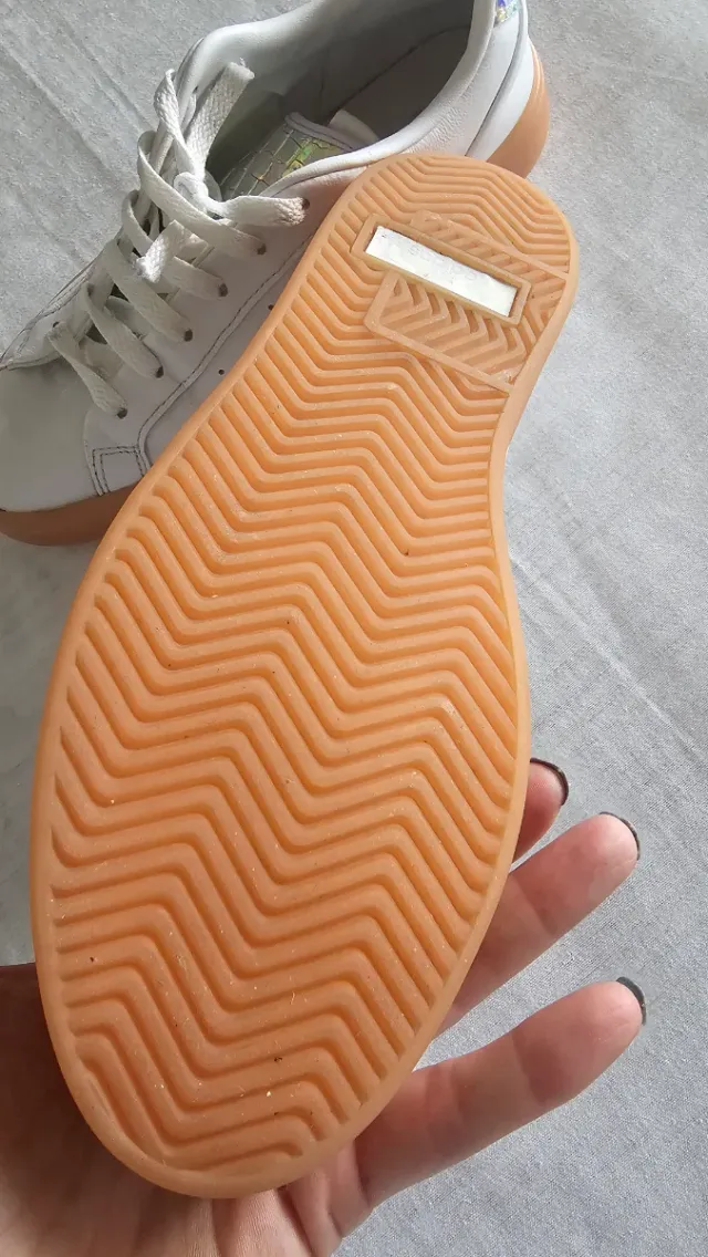 Zapatillas Adidas Sleek Super Blancas piel