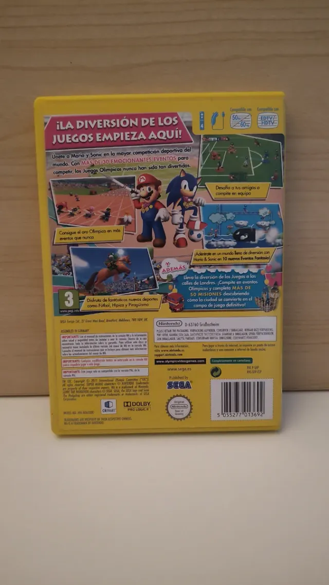 Mario & Sonic Giochi Olimpici Londra 2012 Wii