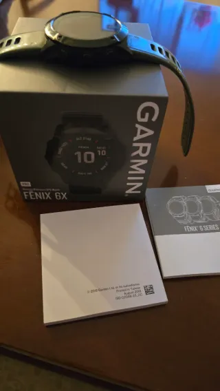 Reloj Garmin Fenix 6X Pro Verde/Negro