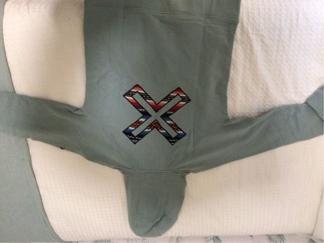 Sudadera Blue Banana verde agua