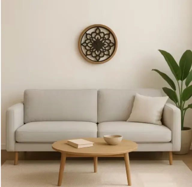 Reloj de Pared Decorativo nuevo Madera de abeto