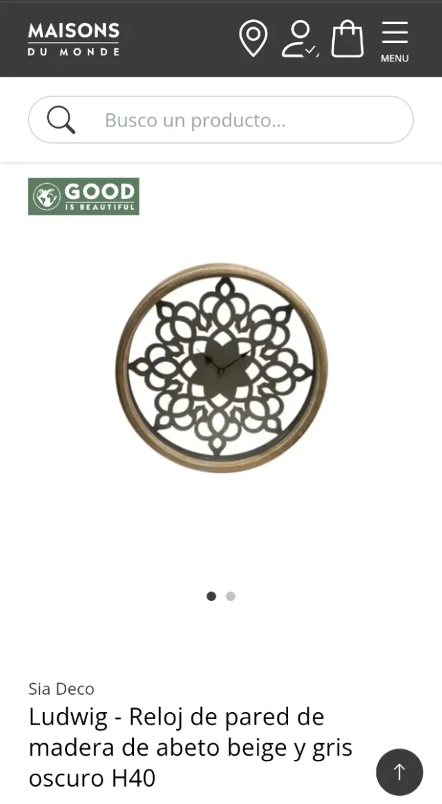 Reloj de Pared Decorativo nuevo Madera de abeto