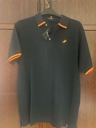 Polo Pierre Delone Negro Talla M